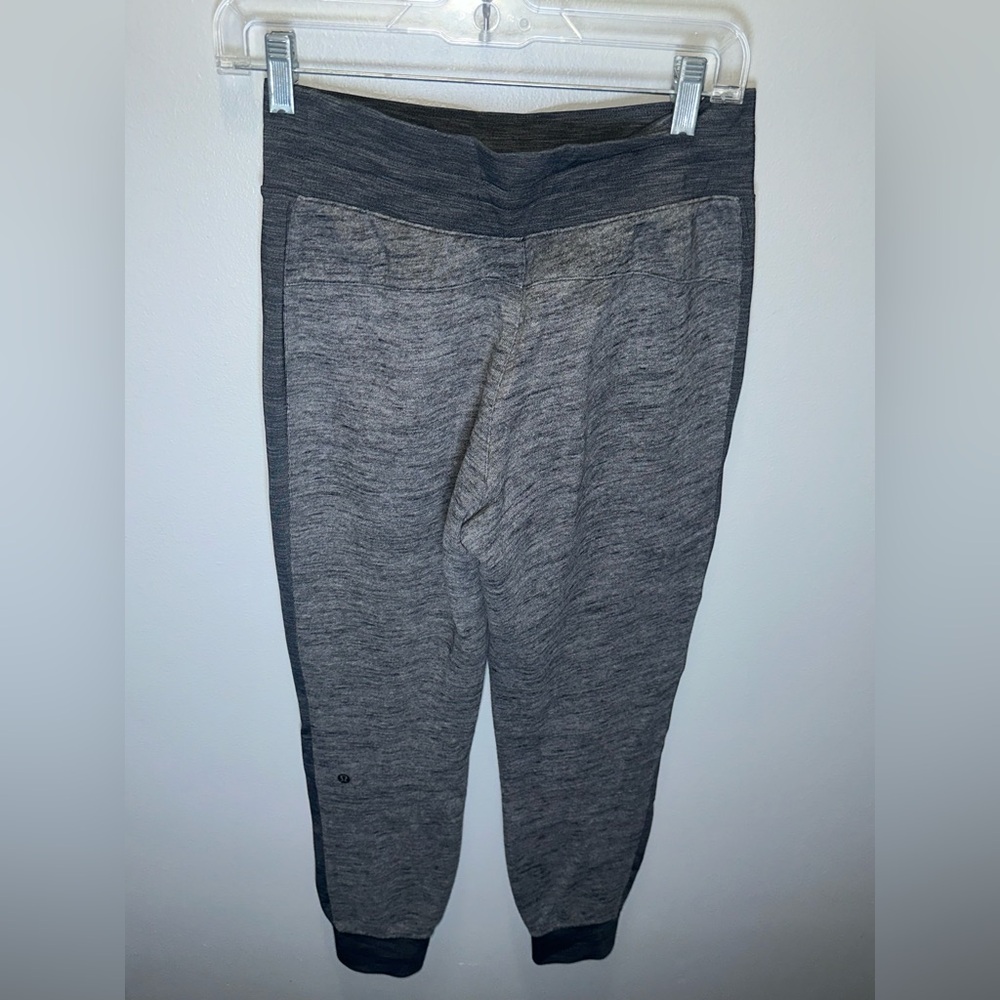 Lululemon Get Going Jogger 28.5" Heathered Core Dark Grey/Heathered Black Size 4 - Picture 2 of 5